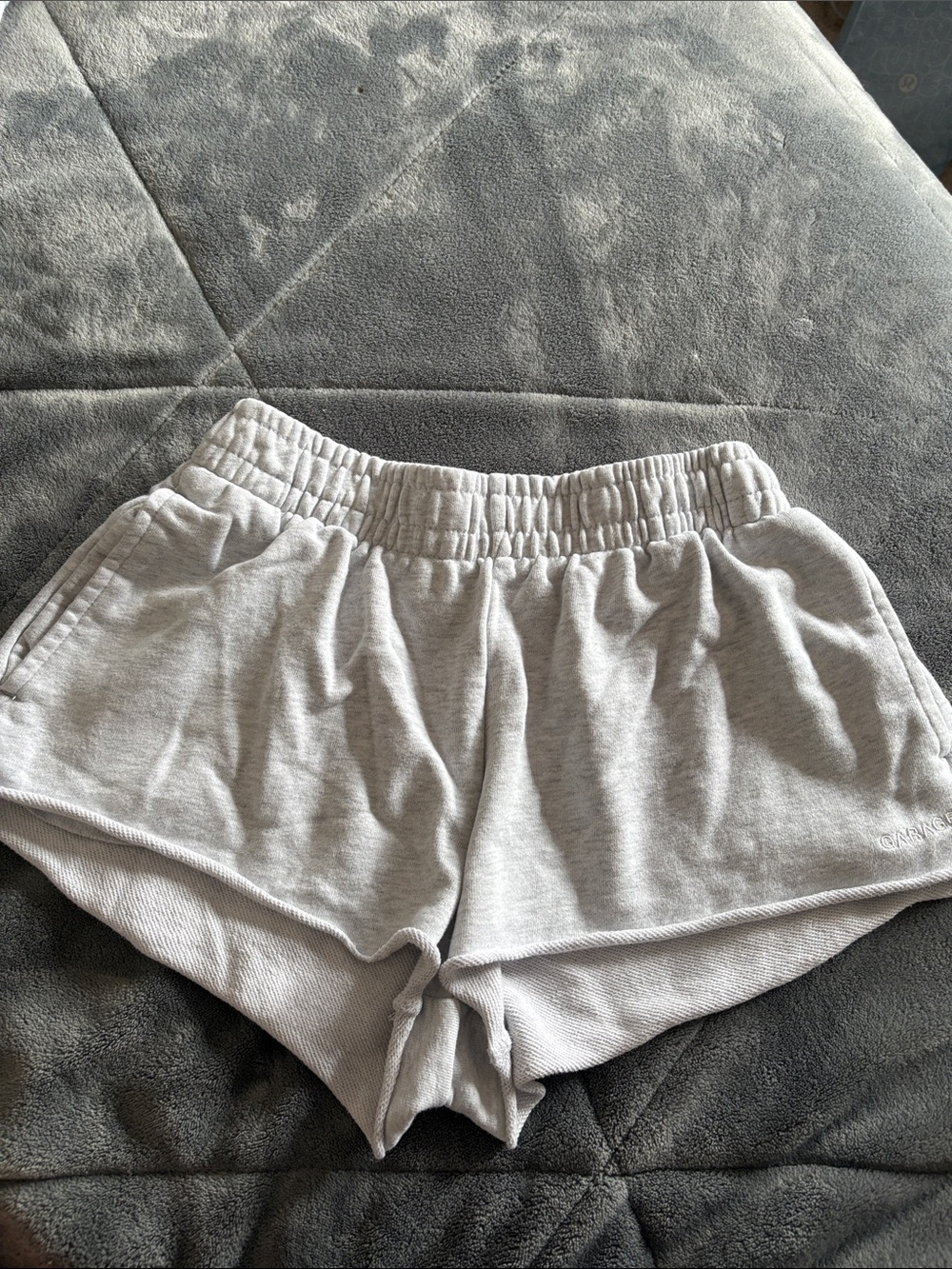 Garage Light Gray Athletic Lounge Shorts